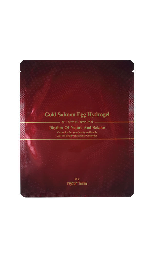 Gold Salmon Egg Hydrogel Mask