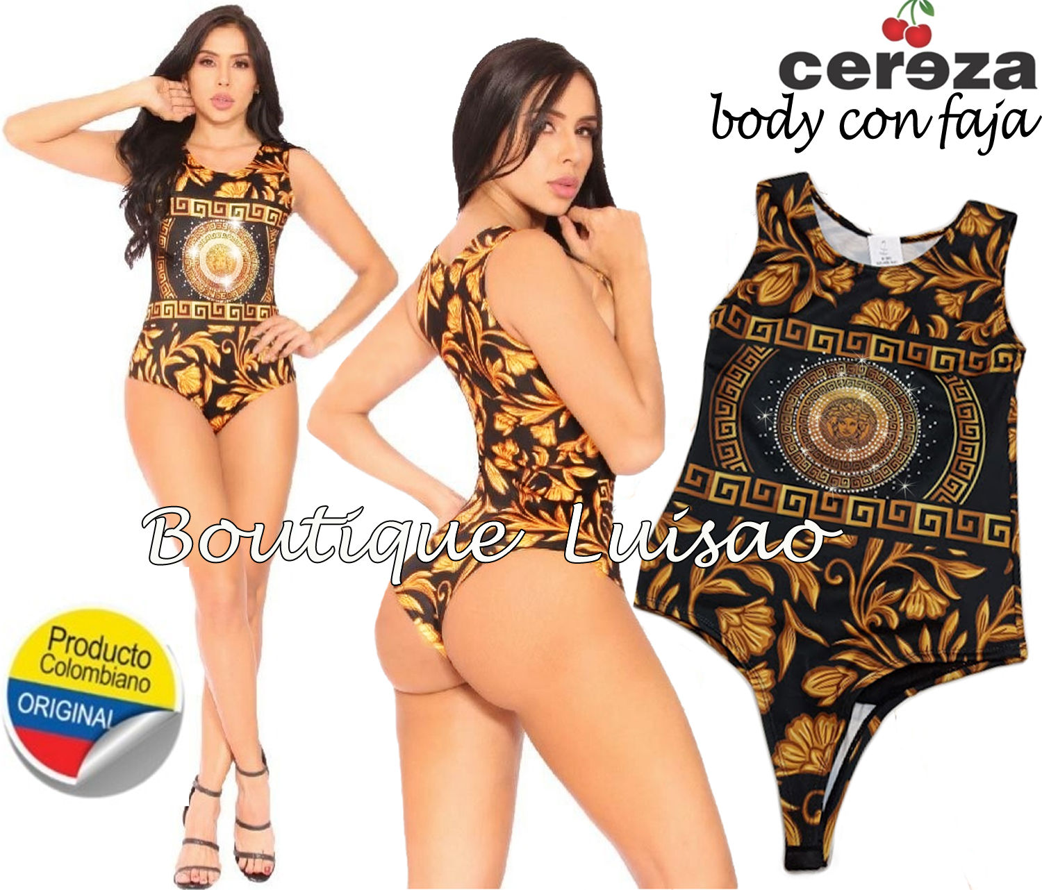 BODY CON FAJA REDUCTOR ref. BD2014
