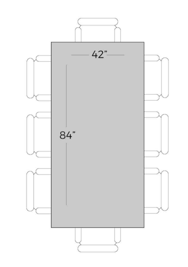84"x42"