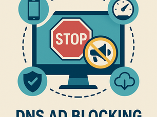 Infographic for DNS level ad blocking