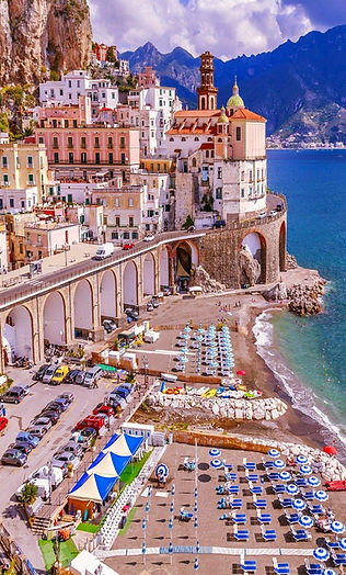 Amalfi beach