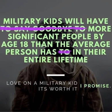 The BLESSED Life of a Military Child