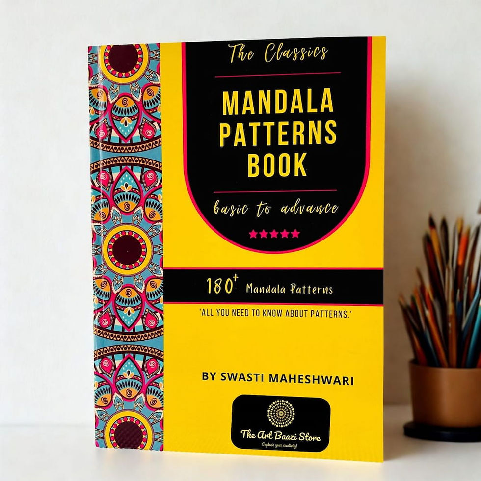 Cover page of Mandala Patterns Book