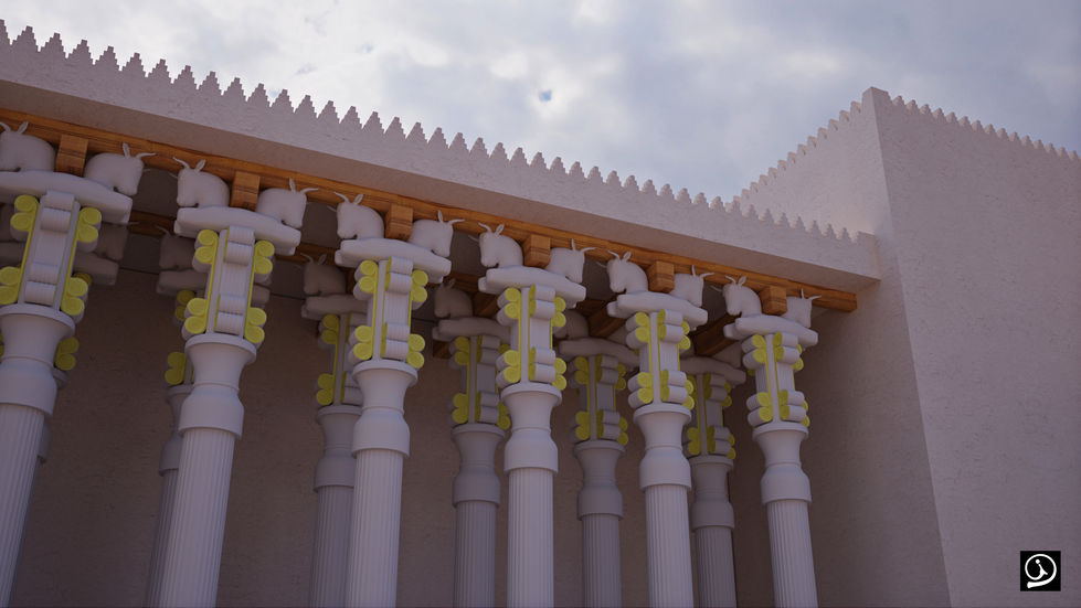 Détails colonnes Apadana