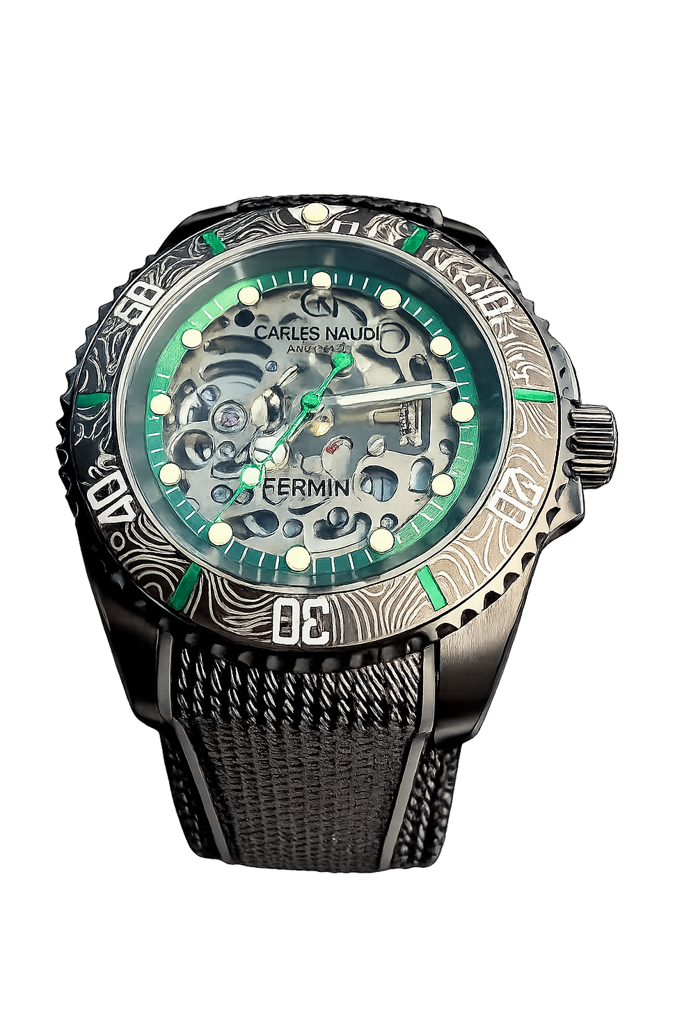 reloj skeleton personalizado