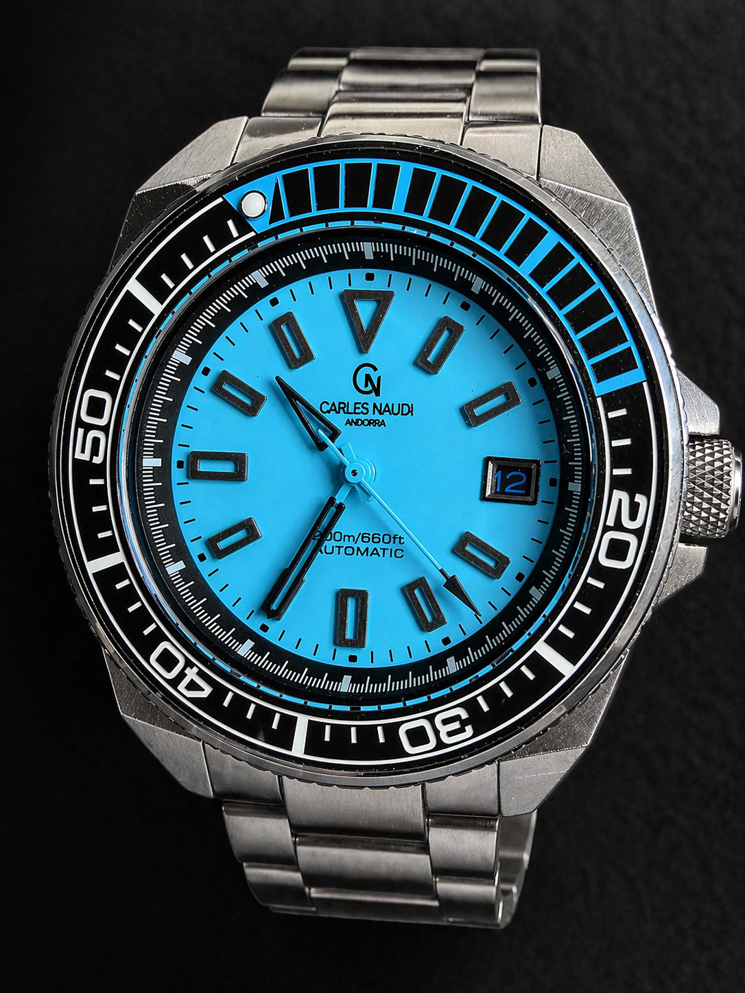 Reloj Automatic Diver turquesa