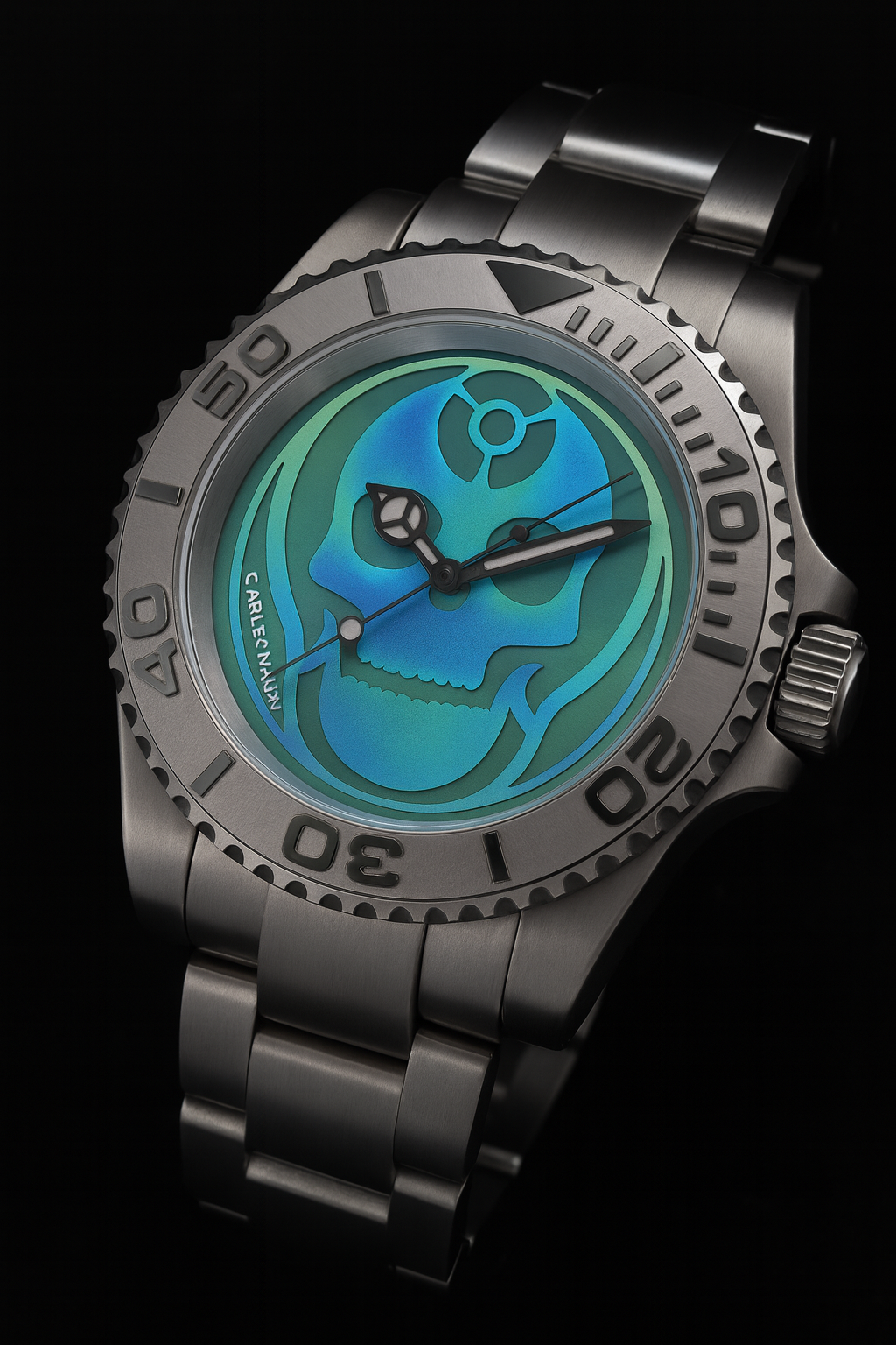 Diver's watch with your comic book character