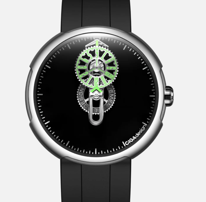CIGA Design Time Cipher wandering hours silver