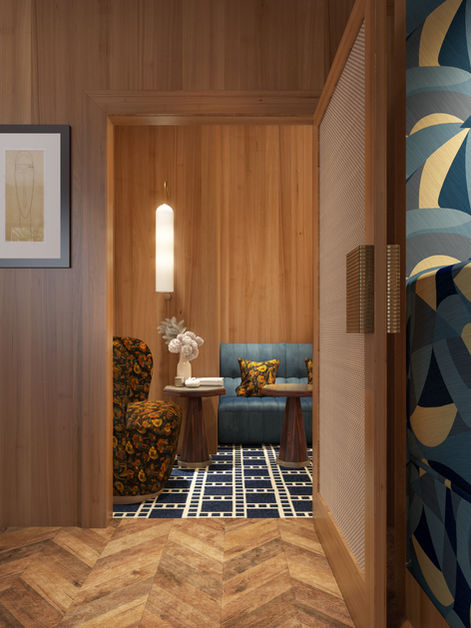 3D visualisation of a bar in Paris