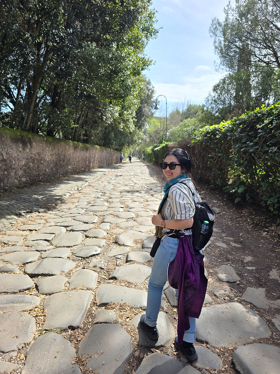 "All roads lead to Rome" originated from the Appian Way, Queen of Roads