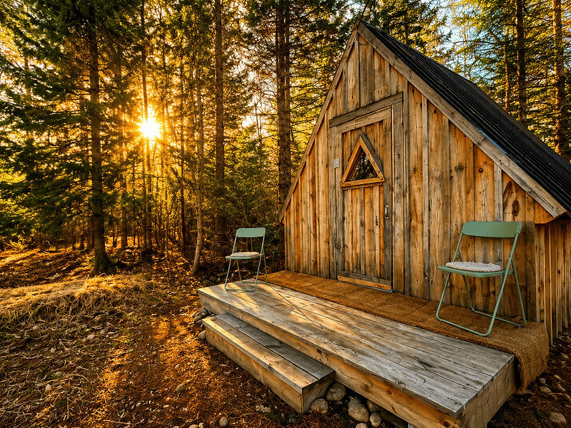 Mini-chalet Cocon Boréal extérieur