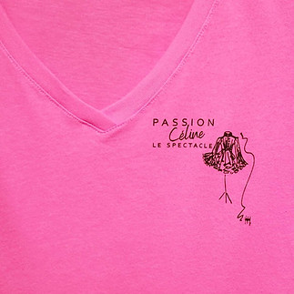 Passion Céline pink t-shirt