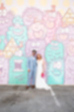 sure thing chapel, vegas elopement, vegas elopement photographer, chapel wedding, vegas wedding, downtown elopement, vegas weddings, vegas wedding photographer, kitsch, vintage chapel, wedding couple, bride and groom at altar, vegas wedding photographer, chapel elopement, vegas, Las Vegas