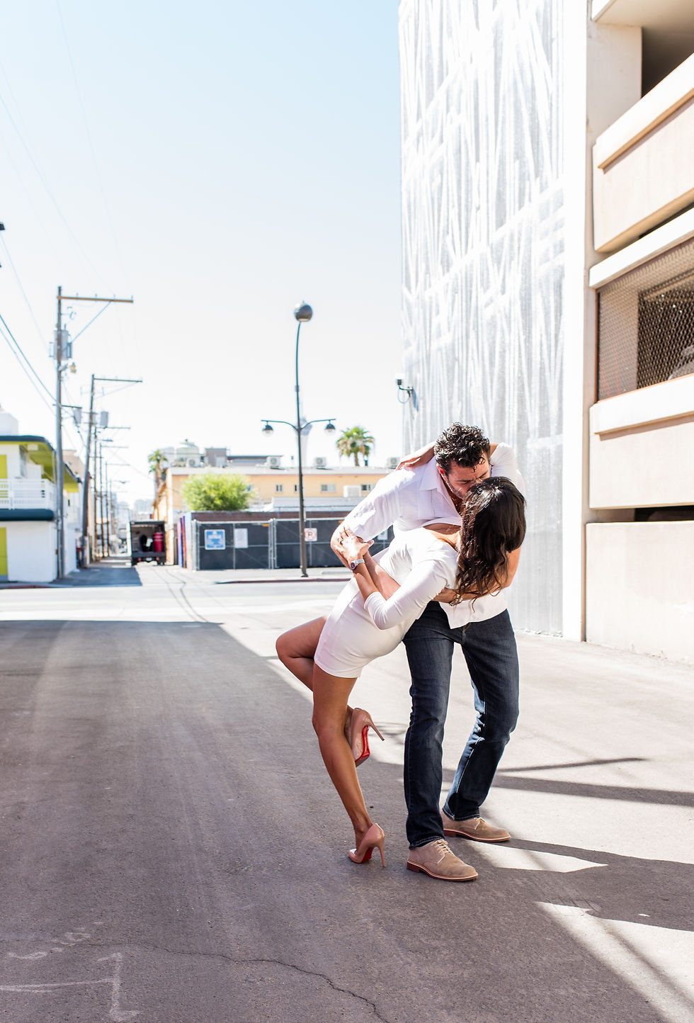 las vegas wedding, las vegas elopement, tunnel of love, little white wedding chapel, chapel vegas, vegas chapel wedding, vegas photgrapher, downtown las vegas, wedding portrait, vegas elopement photographer, art mural, downtown las vegas, tunnel of love, vintage vegas, secret elopement, pink cadillac drive thru chapel, drive thru chapel, vegas, vegas photographers
