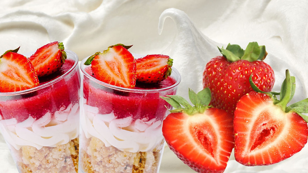 Cooking With A Buz: Infused Strawberry Cheesecake Cups