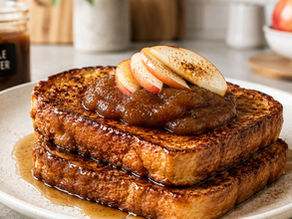 Cooking With A Buz: Infused Apple Butter French Toast