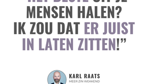 HET BESTE UIT JE MENSEN HALEN?