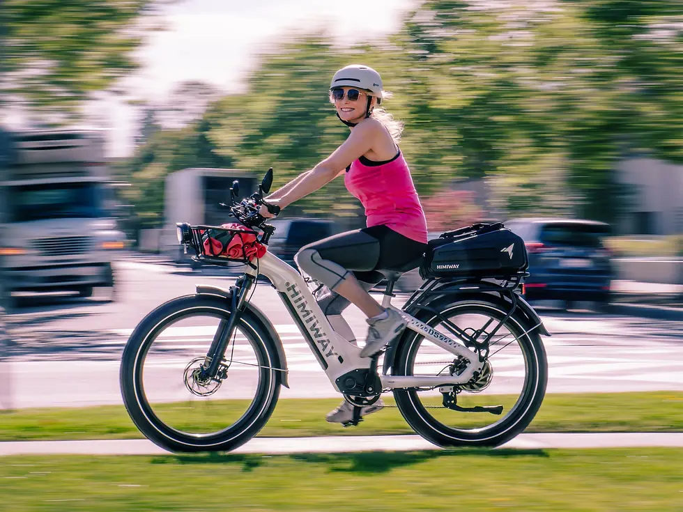 Thumbnail: Himiway Zebra Premium All-Terrain Electric Bike