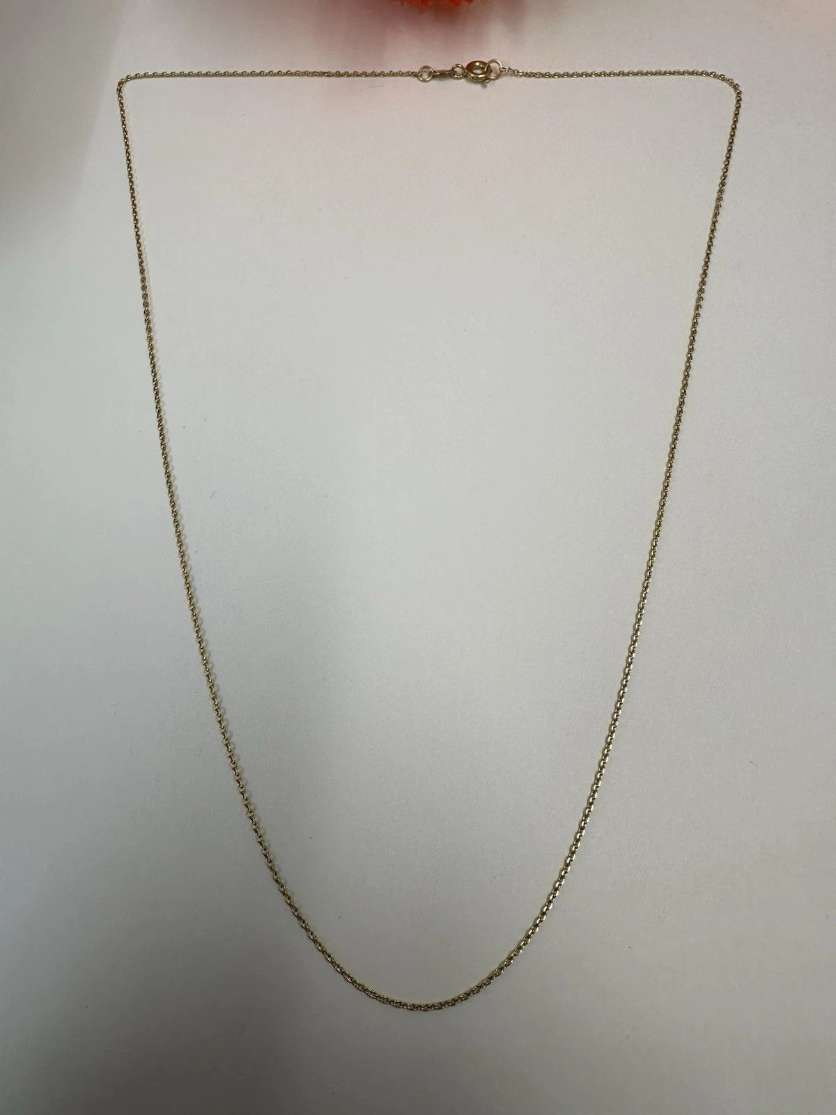 14ct Fine Trace Link Gold Chain