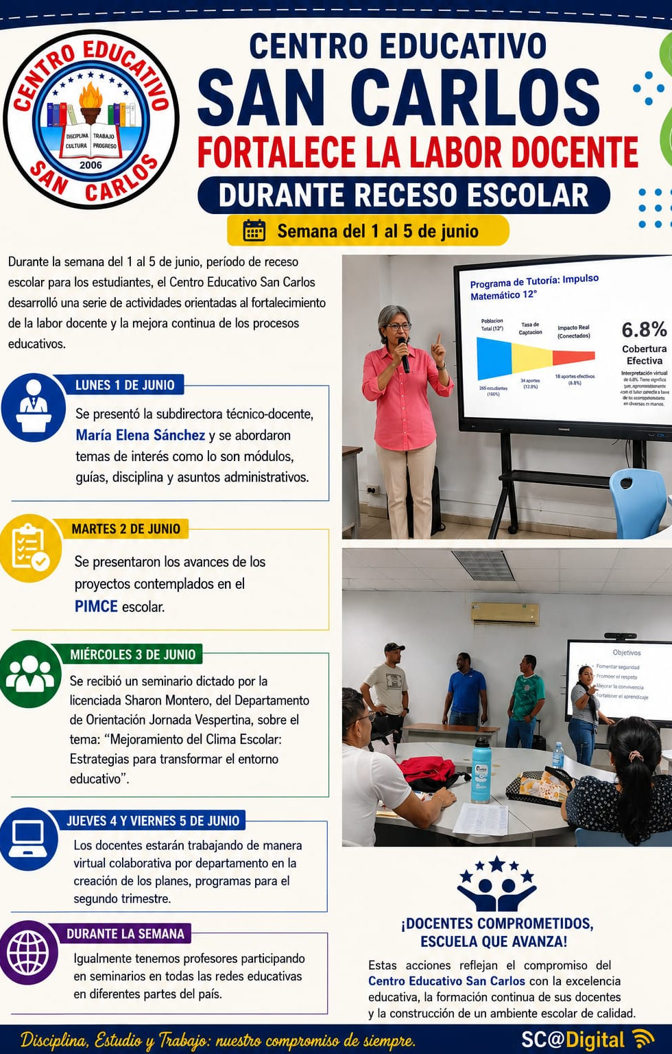 Semana de receso escolar
