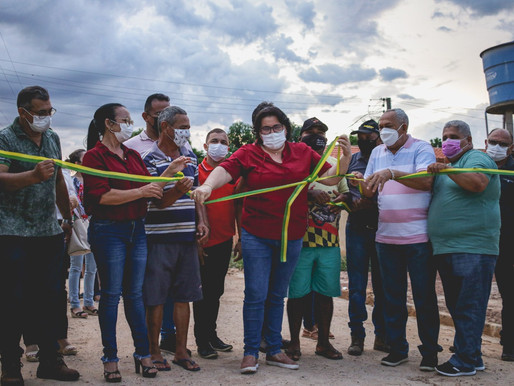 Prefeitura entrega obras nas áreas de Educação e Infraestrutura no povoado São Luís