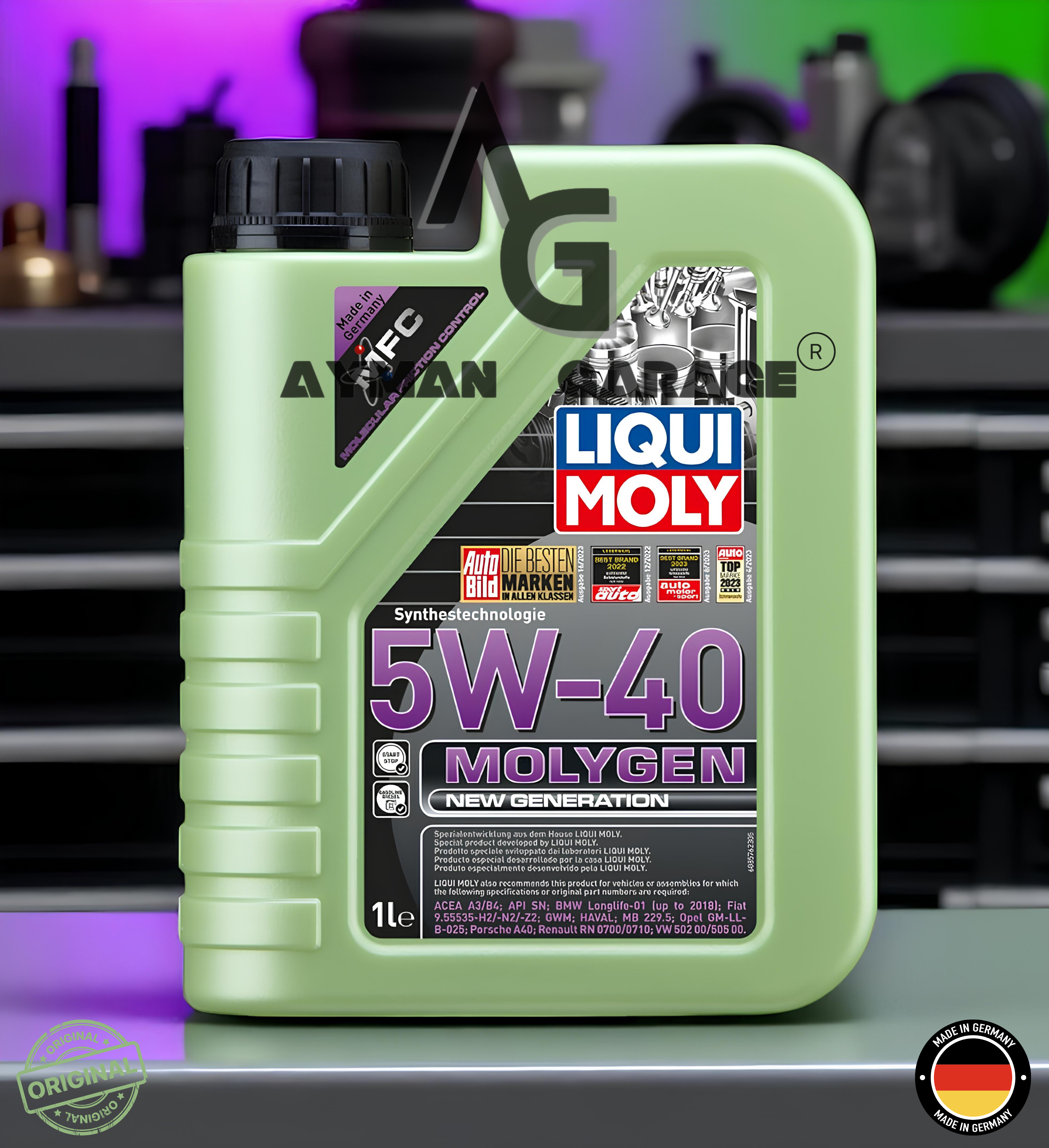 LIQUI MOLY Molygen New Generation 5w/40 Motor Yağı 1 Litre