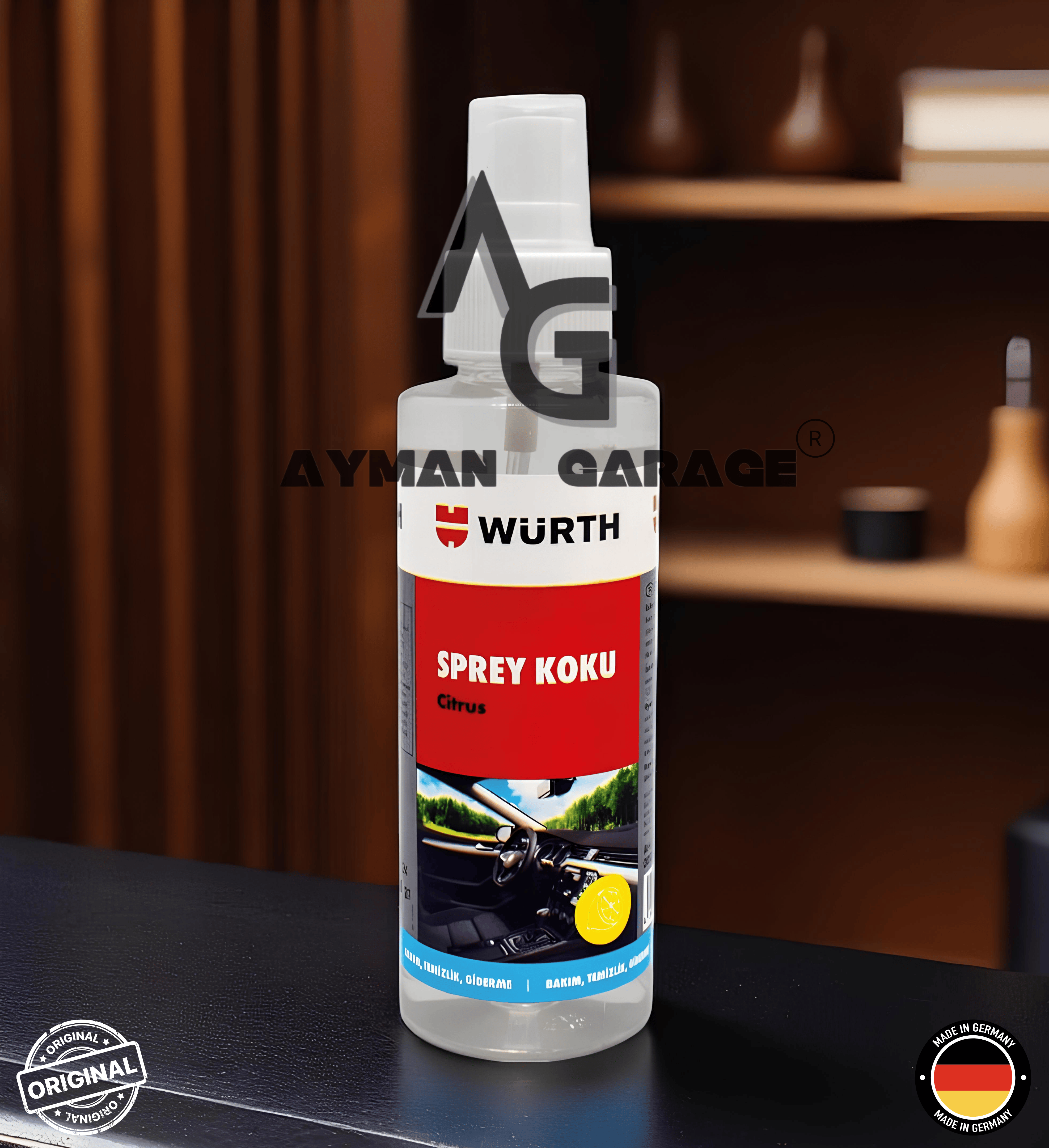 Würth Araç & Ortam Kokusu Citrus Sprey 150 ML