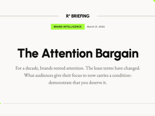 R* Briefing: The Attention Bargain