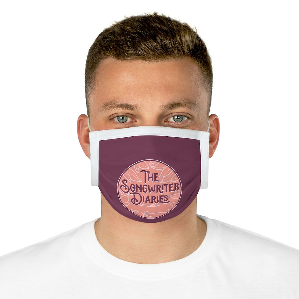 Thumbnail: The Songwriter Diaries Face Mask
