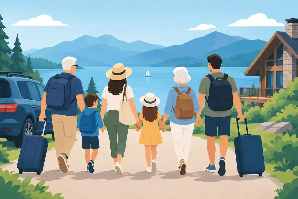 Planning a Multigenerational Group Getaway