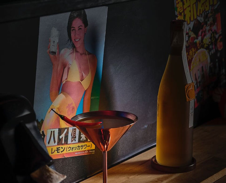 Creative drink Bon Pan Asian Tapas