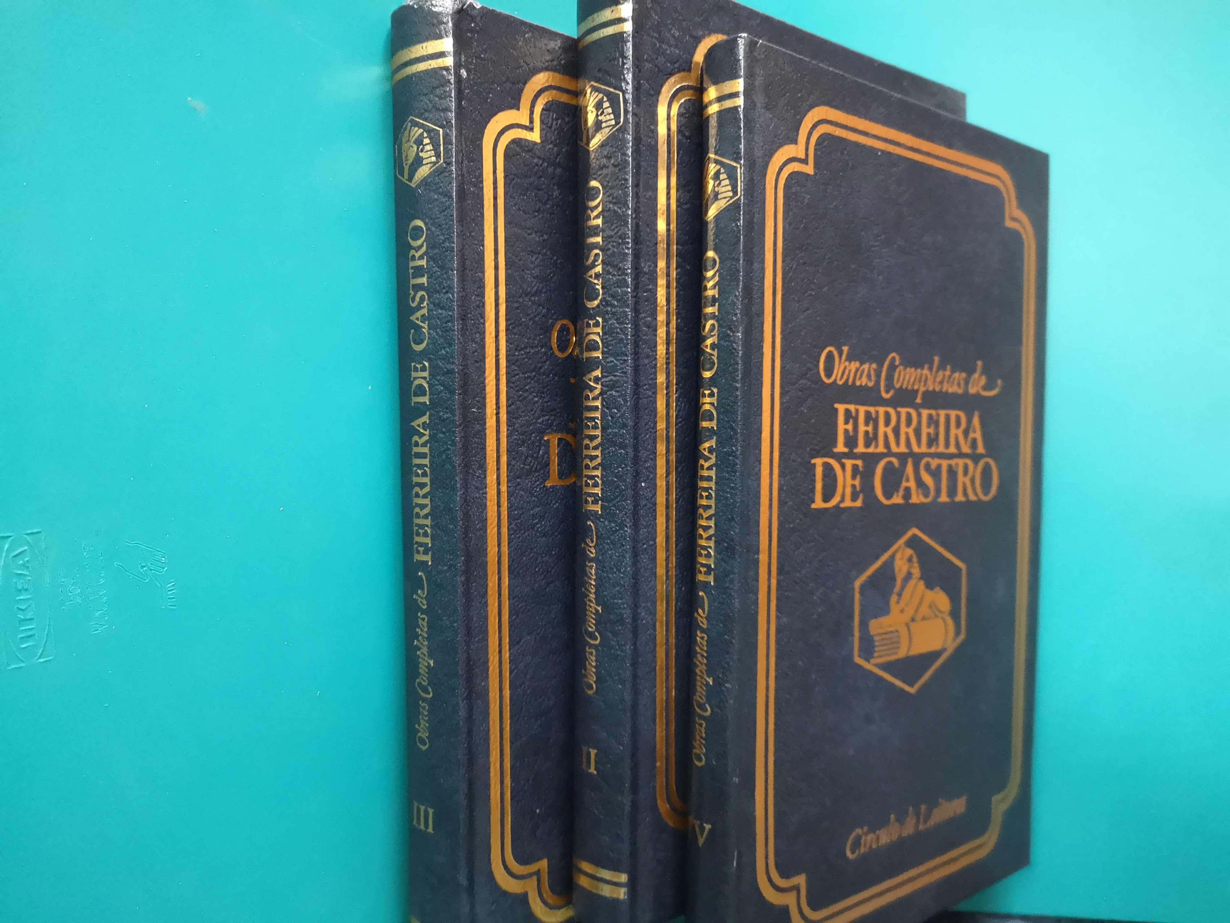 FERREIRA DE CASTRO - A Selva; Terra Fria; Eternidade (3 vols.)