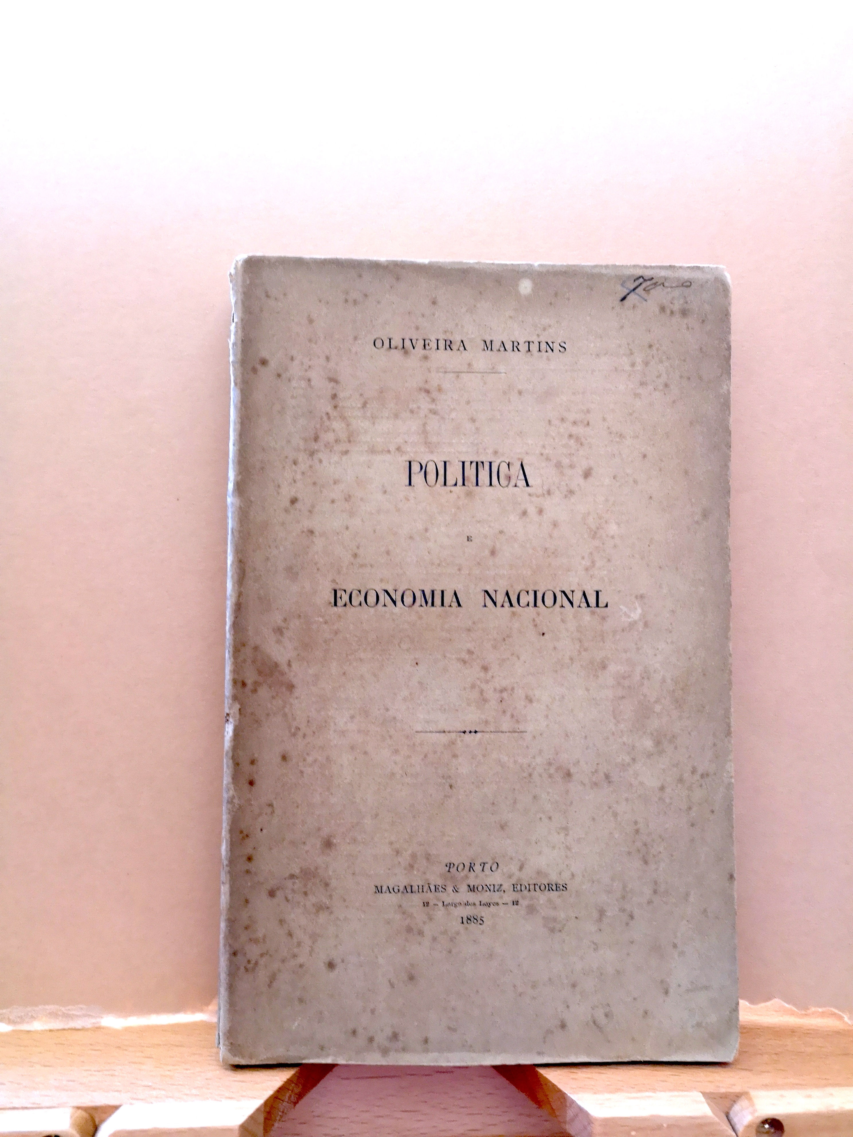 OLIVEIRA MARTINS - Política e Economia Nacional