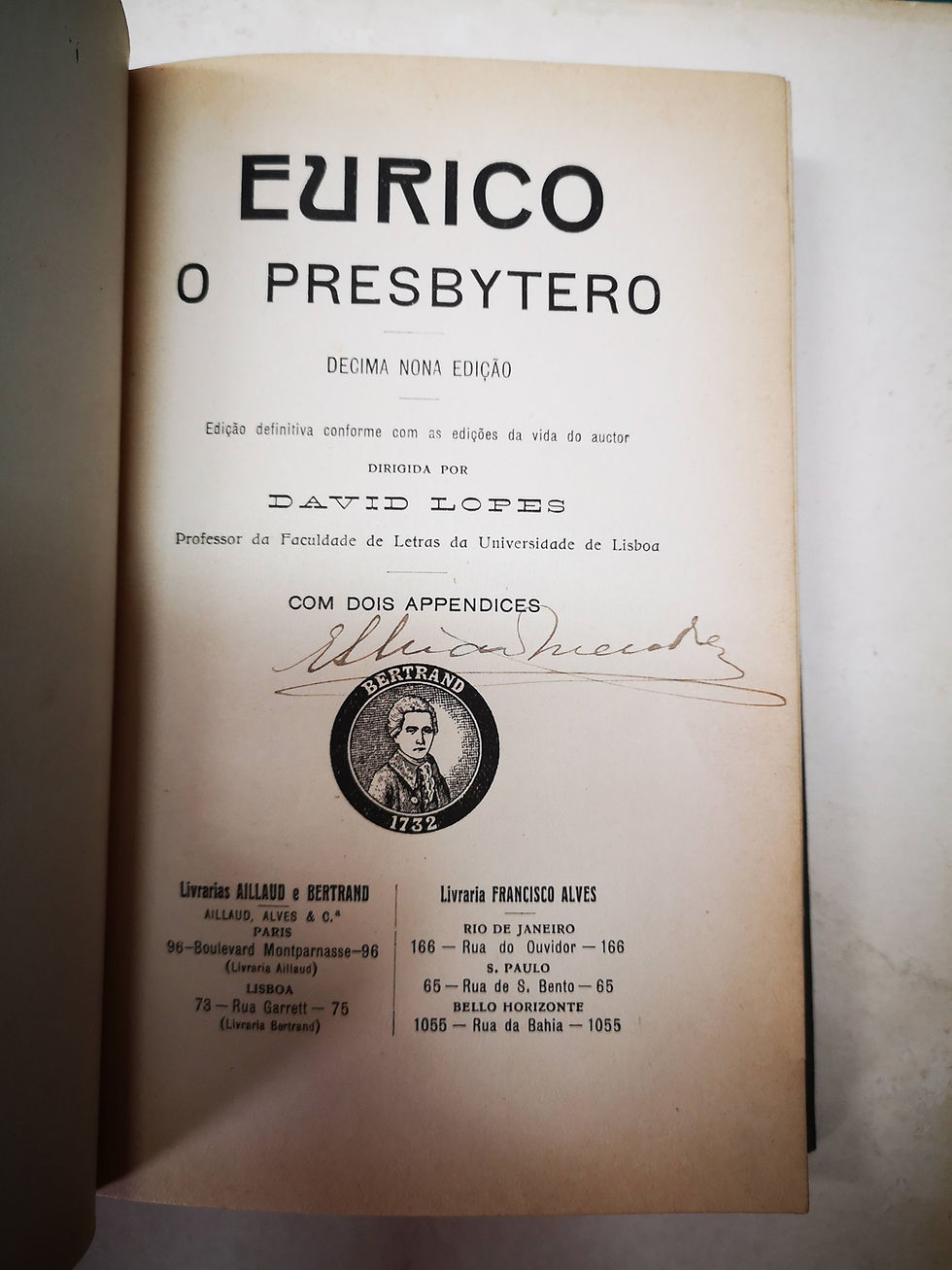 EURICO, o Presbítero / Alexandre Herculano