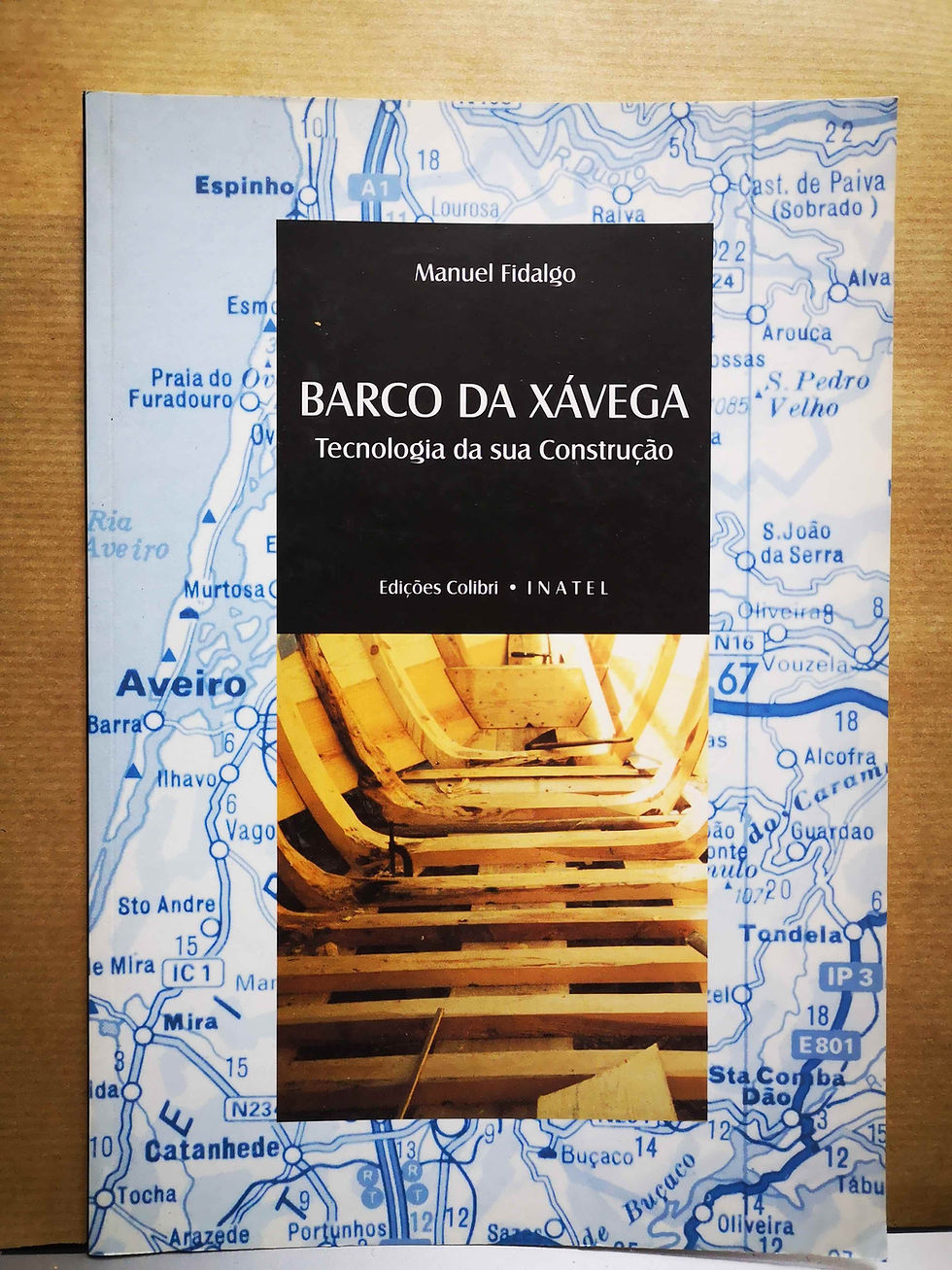 Capa do livro Barco de Xávega