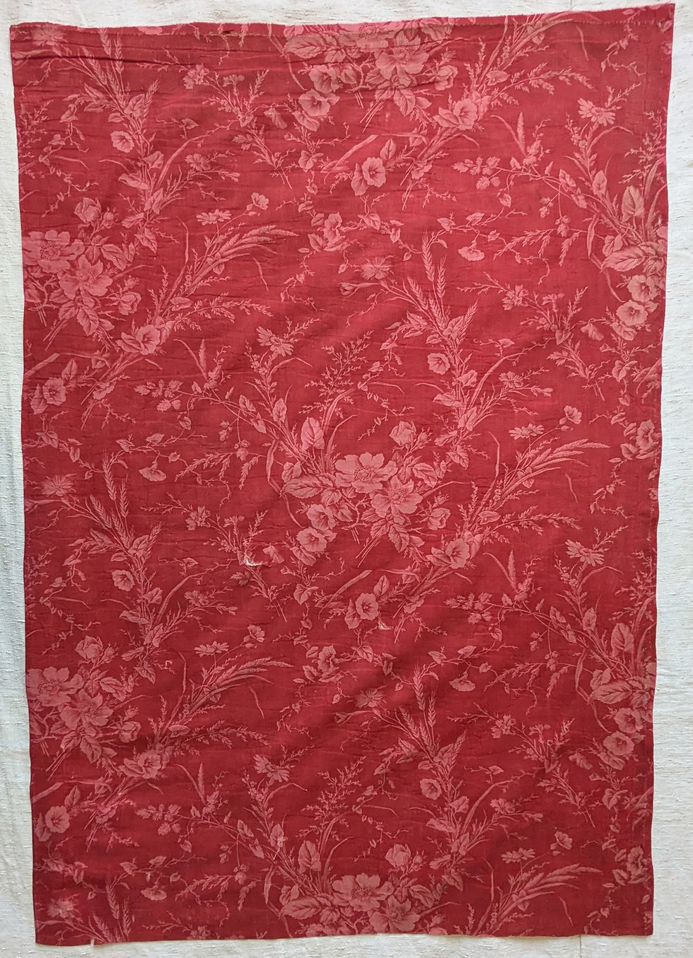 Thumbnail: A 19th Century French Cotton Print Fabric Tone on Tone