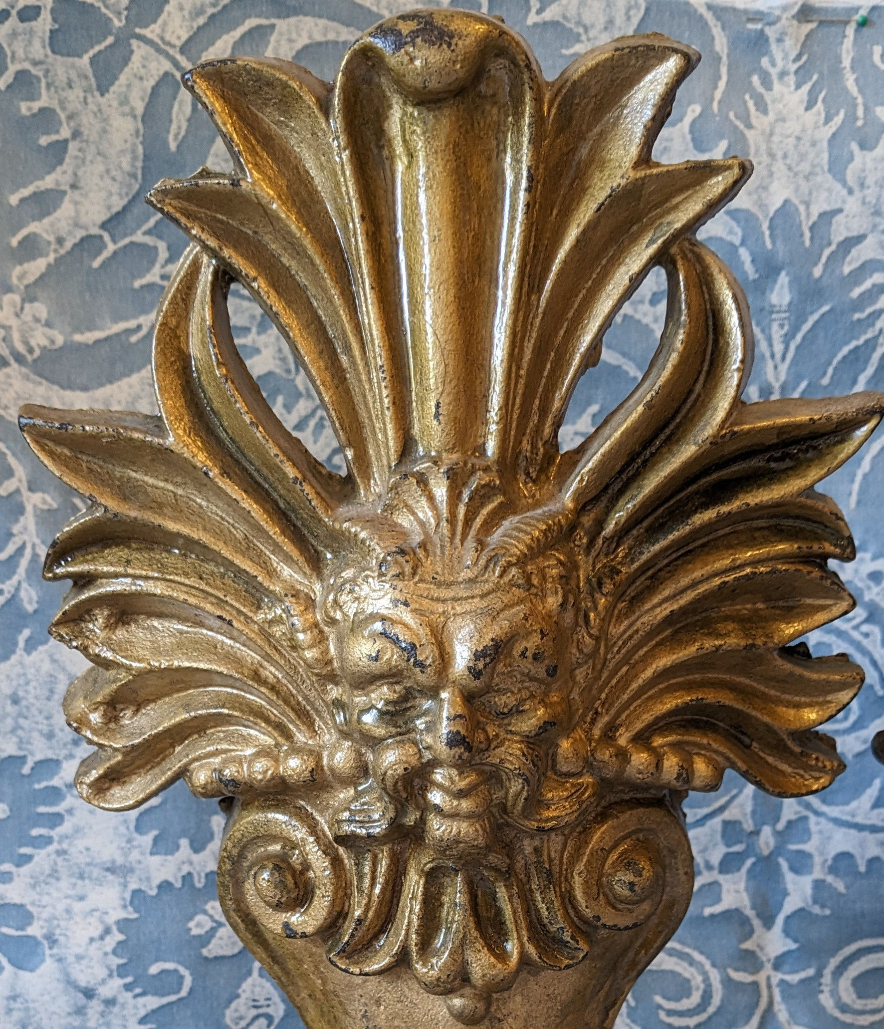 A Set of 19th Century French Bath Rub Feet Cast Iron Figural