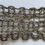Thumbnail: Antique Silver Metallic Trim Open Weave Dark Patina 1 mtr 29 cm