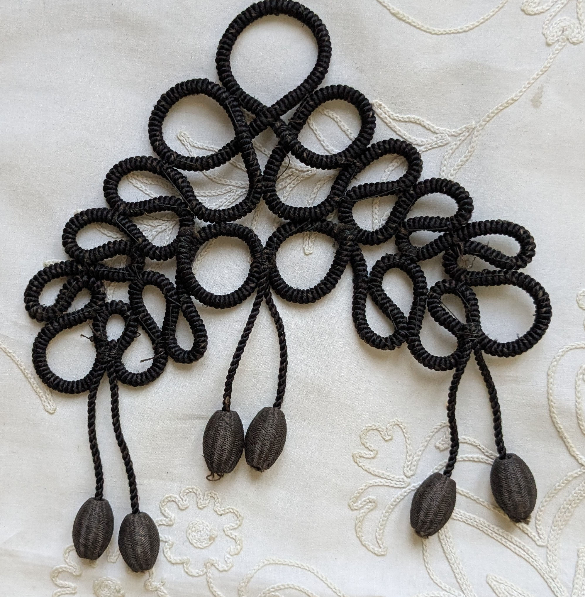 Late Victoria French Passementerie Applique