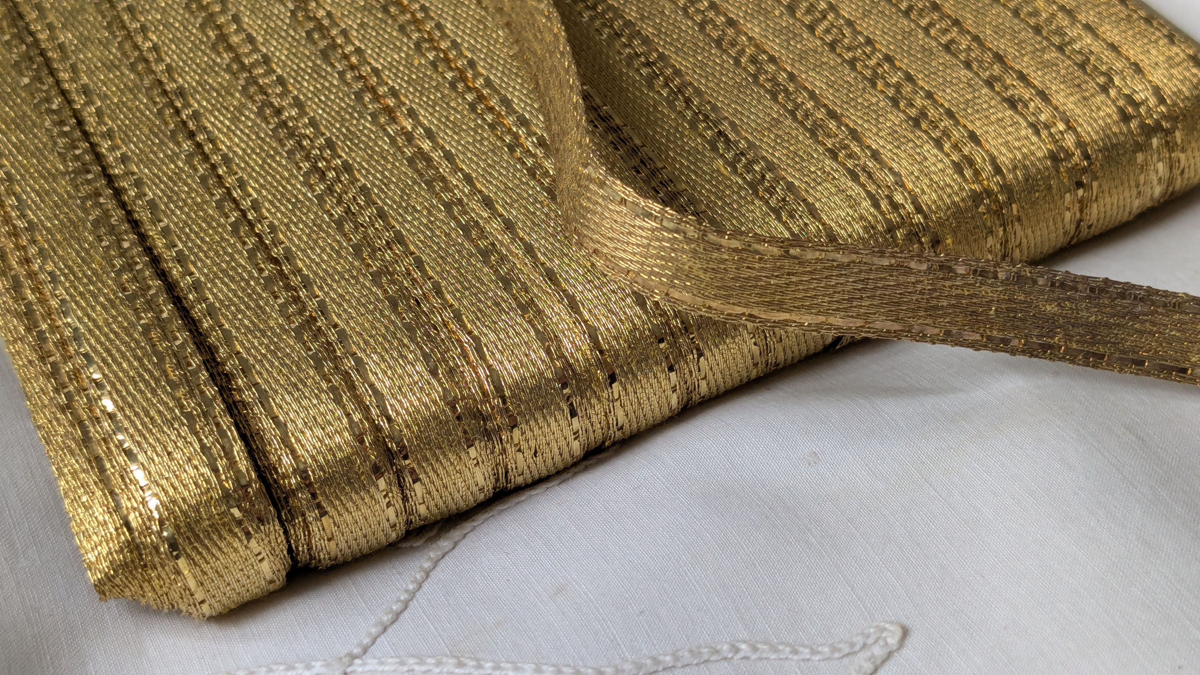 Old Stock French Gold Metallic Trim