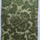 Thumbnail: Panel 19th Century French Brocatelle Silk Fabric Mossy Green