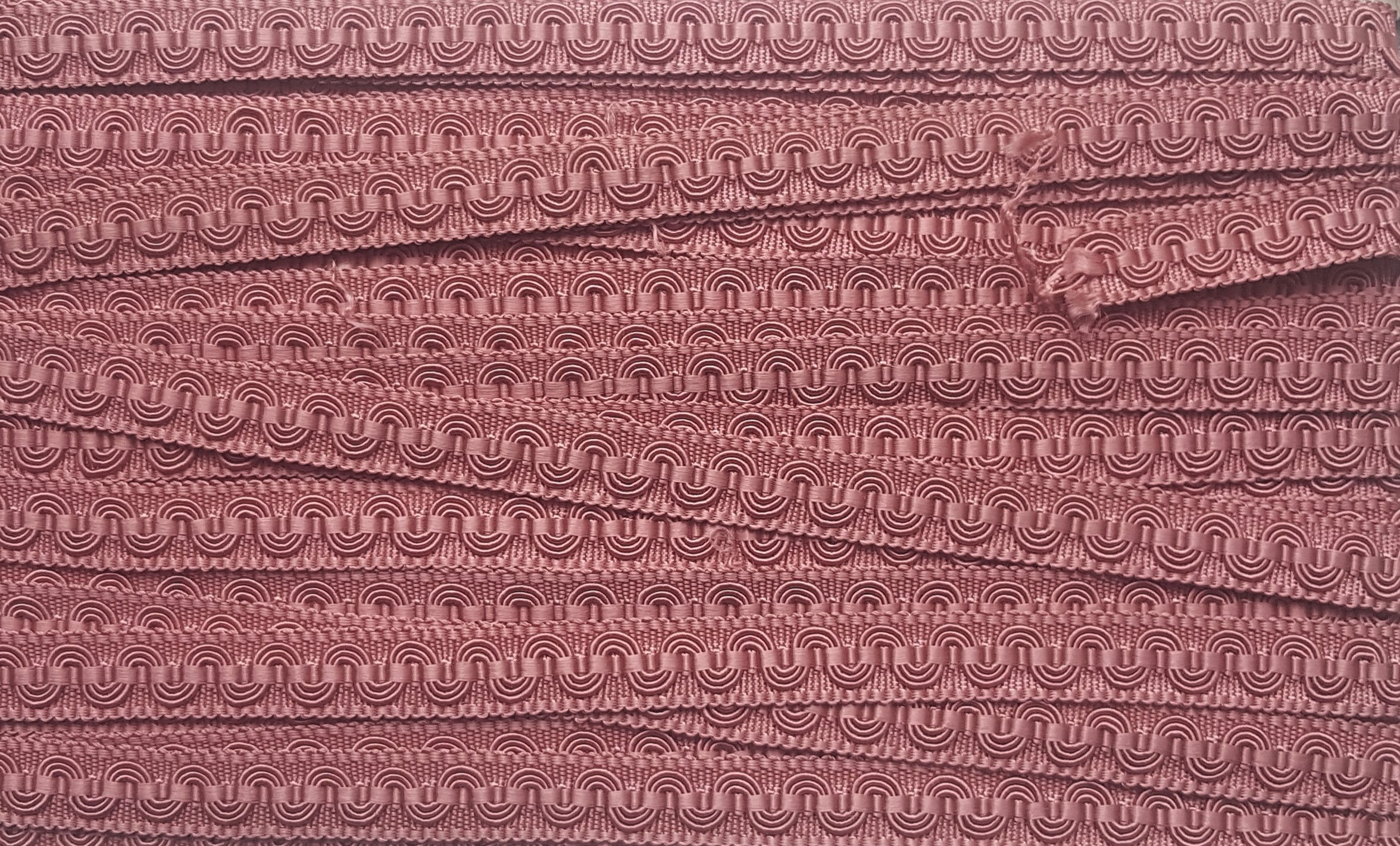 Vintage Soft Pink Soutache Trim  French