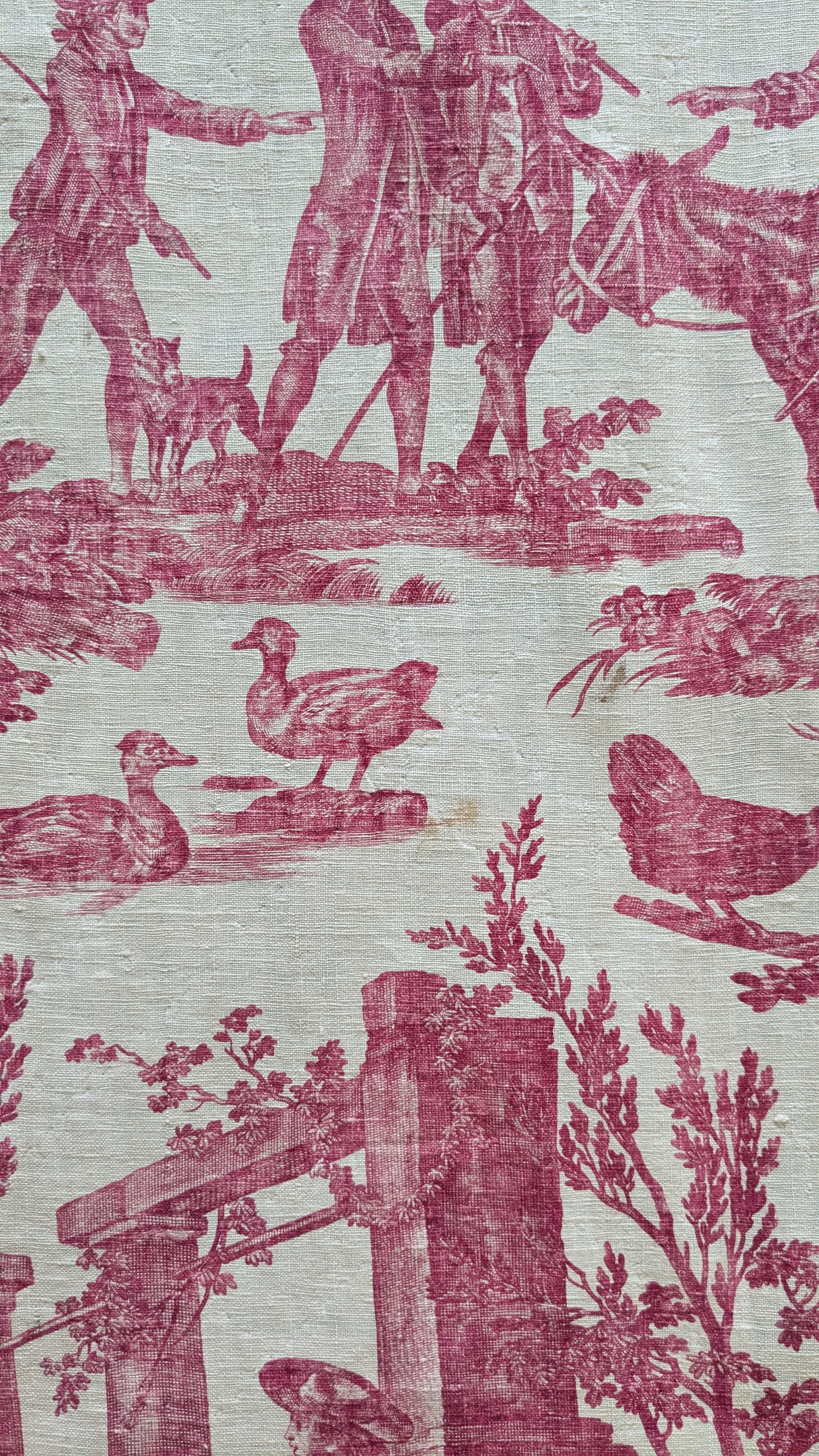 An Early to Mid French Toile Various Scenes