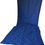 Thumbnail: Lrg Panel Mid 1800's Wool Damask Fabric Royal Blue
