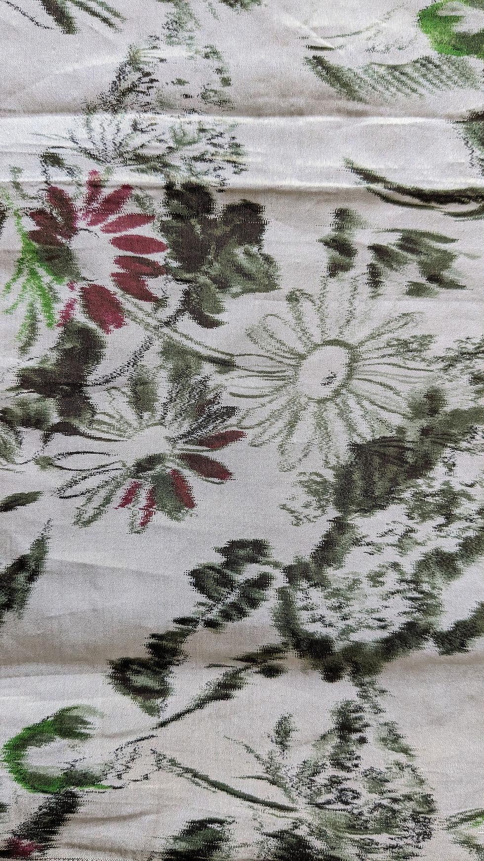 Thumbnail: Mid 20th Century Lyon Silk & Metallic Lame Sampler 1 Piece