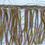 Thumbnail: ntique Bold Metallic Bullion Fringe Coiled Strands