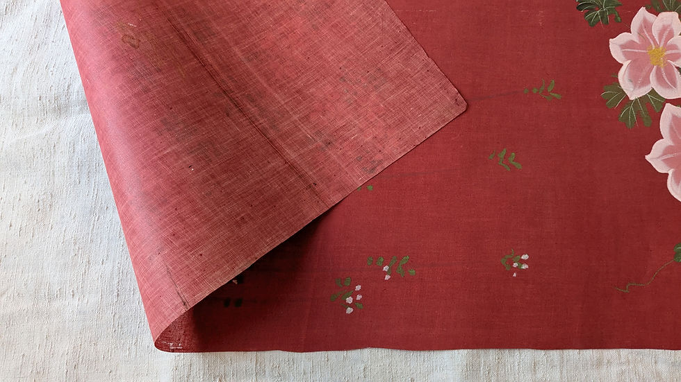 Thumbnail: Early 1900's Chinese Hand Painted Screen Panel