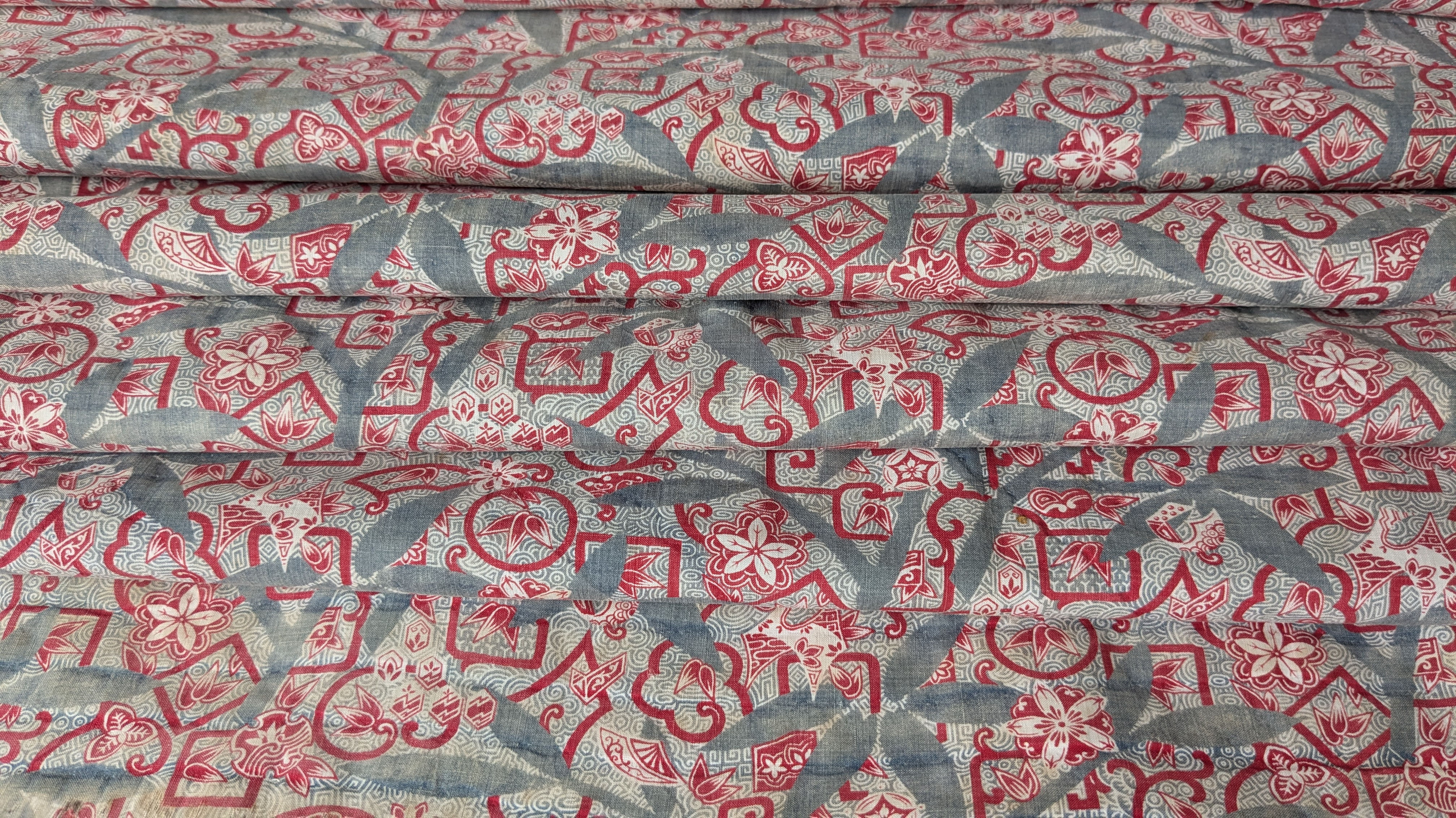 A 19th Century Abstract Floral and Leaf Design