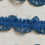 Thumbnail: Late 1800's Early 1900's French Passementerie Trim Royal Blue