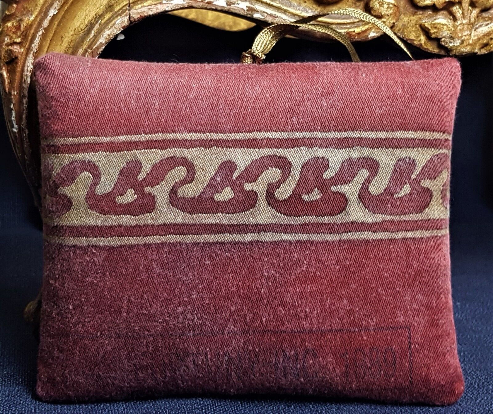 Fortuny Lavender Sachet "Vivaldi" Shades of Red & Gold